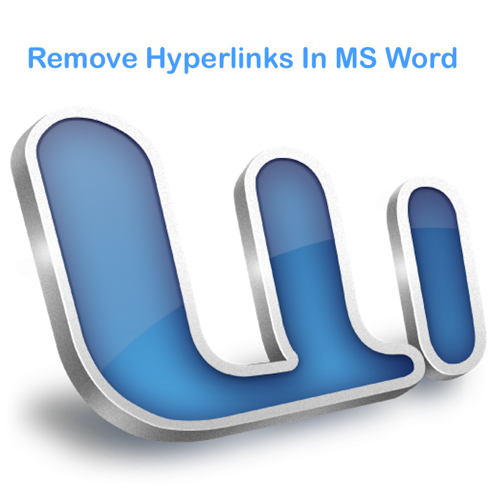 how to turn off hyperlink in word shortcut windows 7